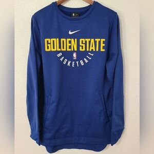 Nike Men's Golden State Baketball NBA Large Sweatshirt
